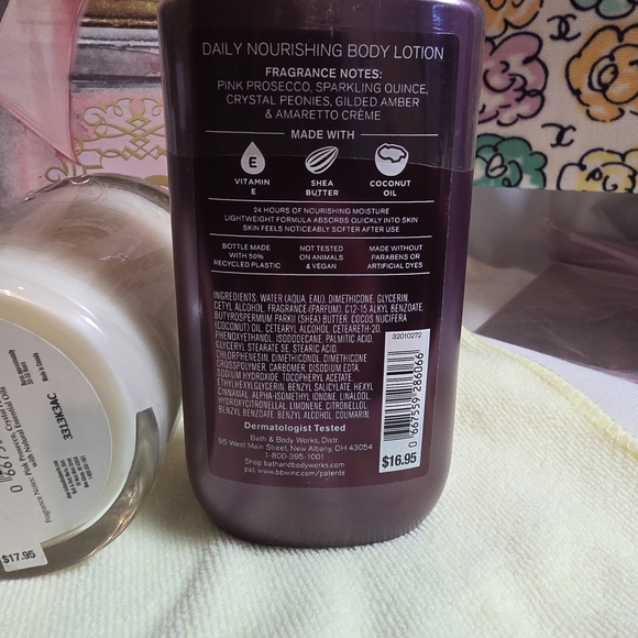 Bath & Body Works A Thousand Wishes Gift Trio Lotion, Candle, Body Wash - Picture 8 of 8